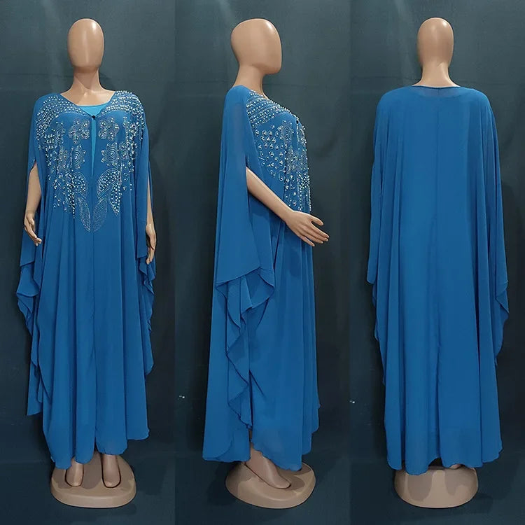 Chiffon Boubou Abaya - Palm and Thread