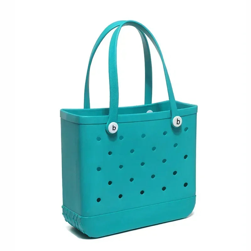 Croc Beach Tote Rubber Waterproof Bag - Palm and Thread