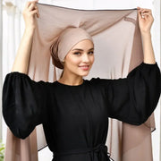 Newest Instant Chiffon Hijab - Palm and Thread