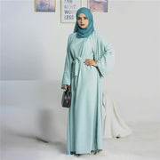 2 Piece Crepe Abaya - Palm and Thread