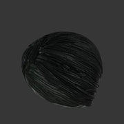 Multicolor Polyester Folds Turban Ribbon Wrap - Palm and Thread