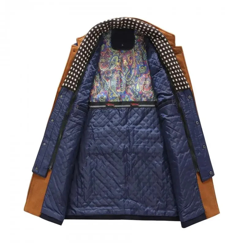 Wool Coats Smart Casual Thick Warm