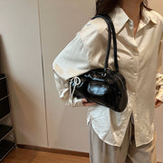 Trendy Bow Underarm Pillow Bag