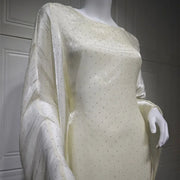 Batwing Satin Shimmer Abaya - Palm and Thread