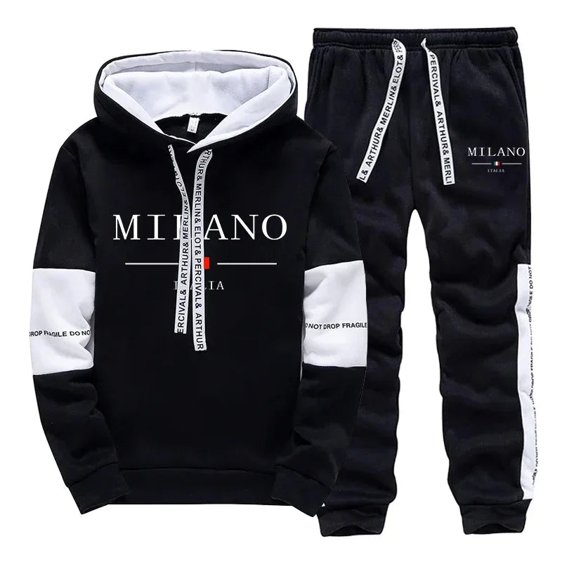Sportswear Hooded Sweatshirts Jogger Pants