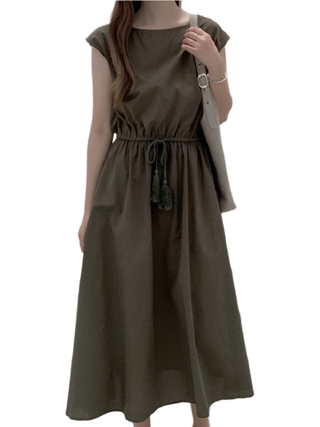 Maxi Evening Vintage Dress - Palm and Thread