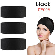 Disposable SPA White Facial Esthetician Headband - Palm and Thread