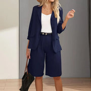 Formal Short Suit Knee Length Pant Outfit - Palm and Thread