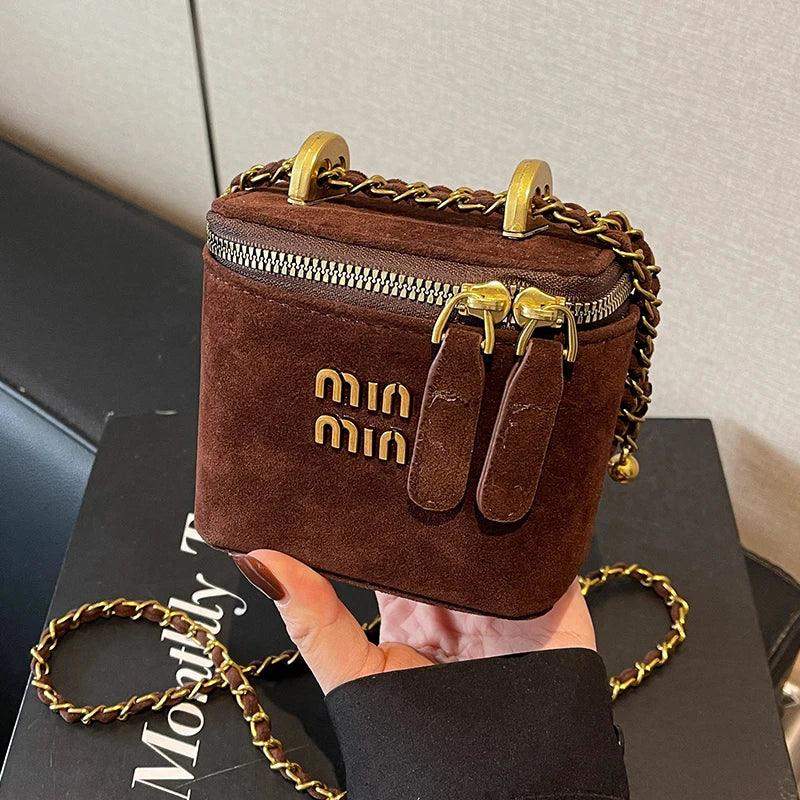 Light luxury high-end niche mini bag new frosted chain - Palm and Thread