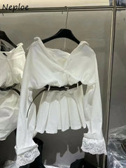 A-line Simple Shirt - Palm and Thread