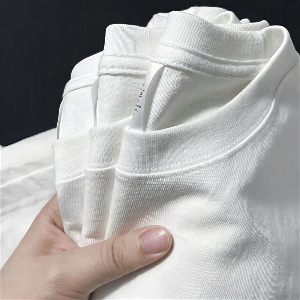 Cotton Solid Color Blank T-shirt