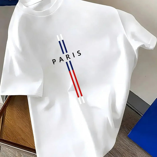 Fashion cotton casual loose fit T-shirt - Palm and Thread