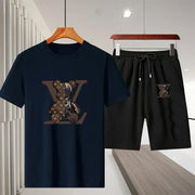 fashionable breathable T-shirt and short set - Palm and Thread