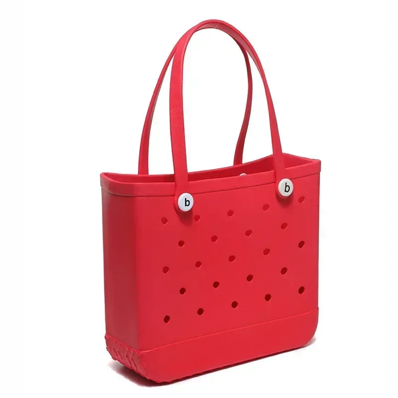 Croc Beach Tote Rubber Waterproof Bag - Palm and Thread