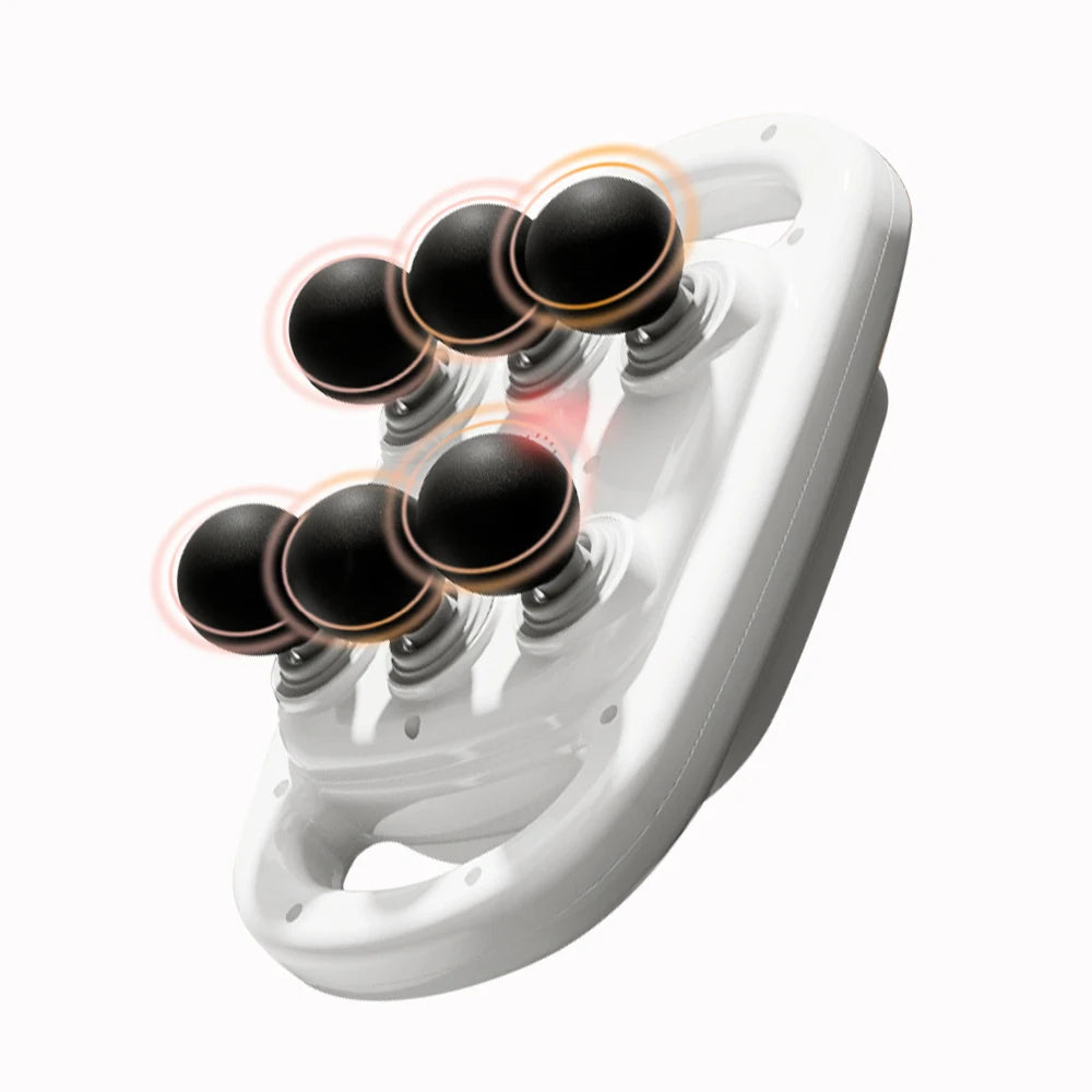 Wireless Fascia Gun Six-head Deep High Frequency Vibration - Palm and Thread