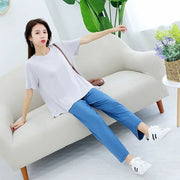 Summer two-piece comfortable pajama set - Palm and Thread