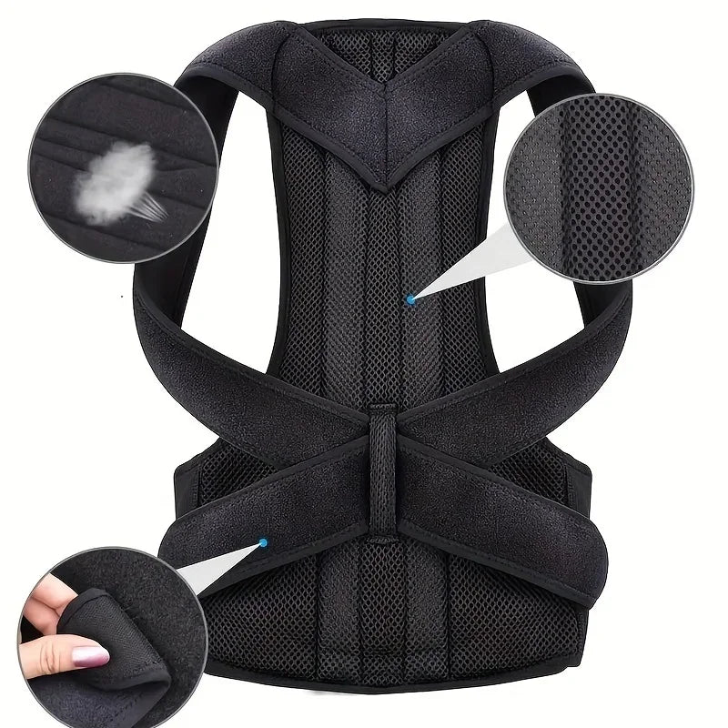 Back Posture Anti-camel Correction Belt - Palm and Thread