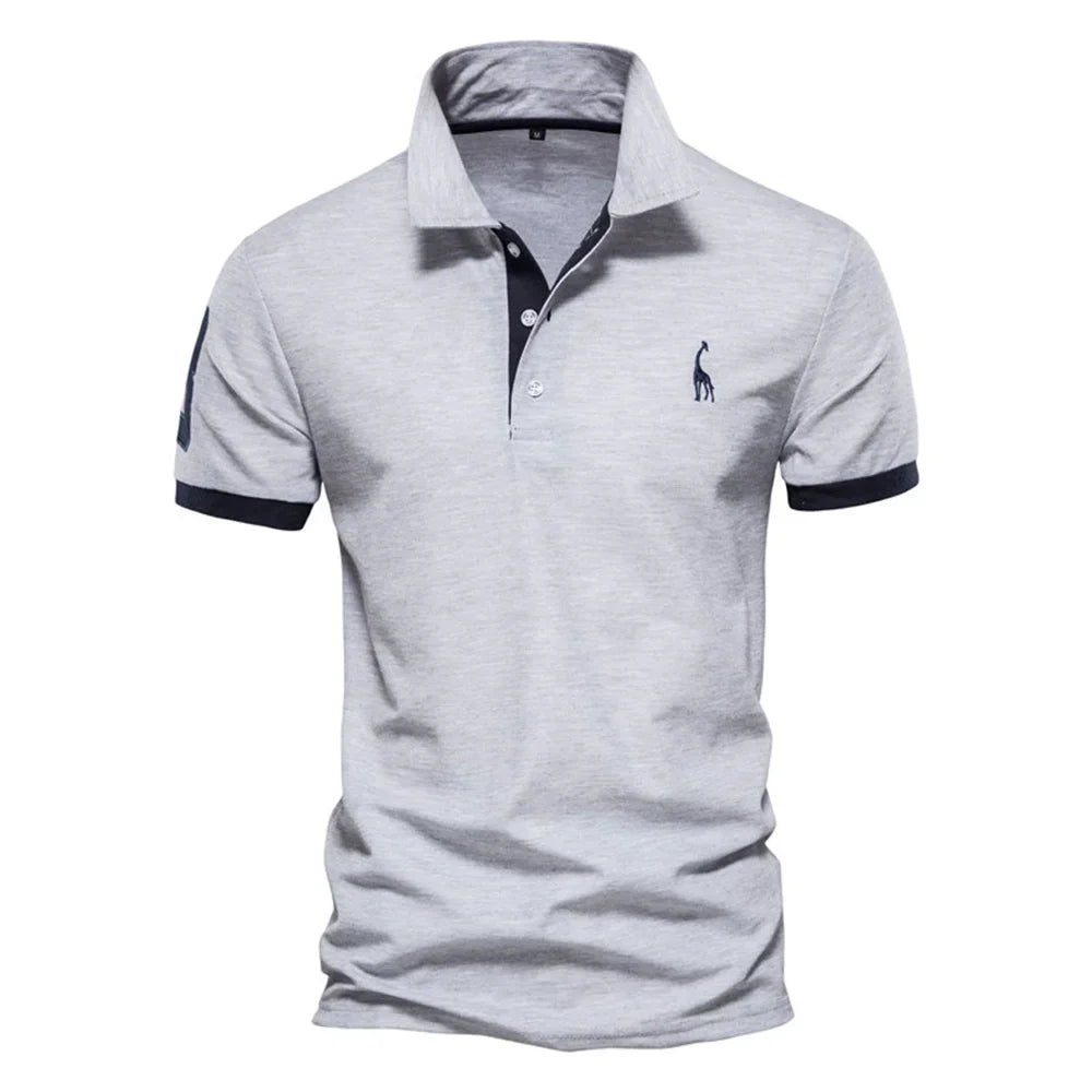 Short Sleeve Polo Casual T-shirt - Palm and Thread