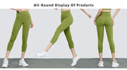Women's High-Waist Capri Yoga Pants