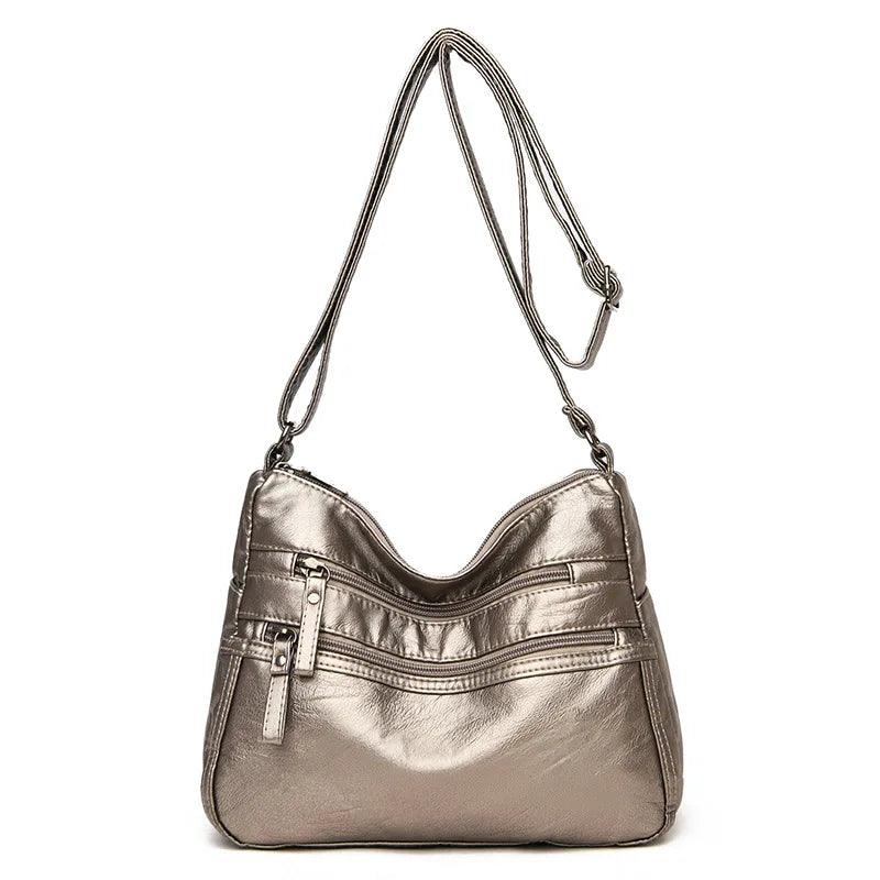 High Quality Soft Leather Shoulder Bag - Palm and Thread