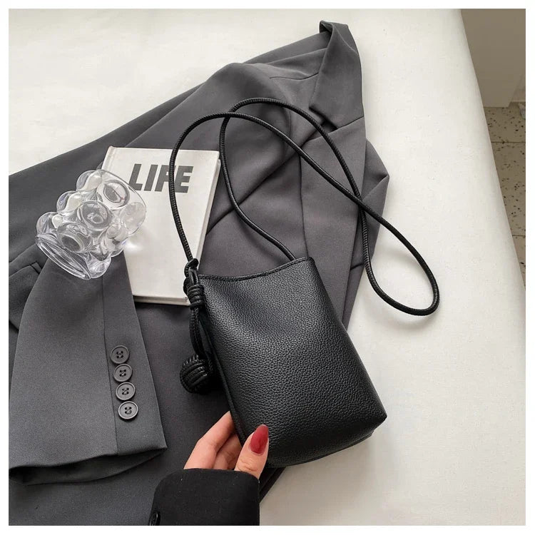 Stylish Small Leather Crossbody Bag