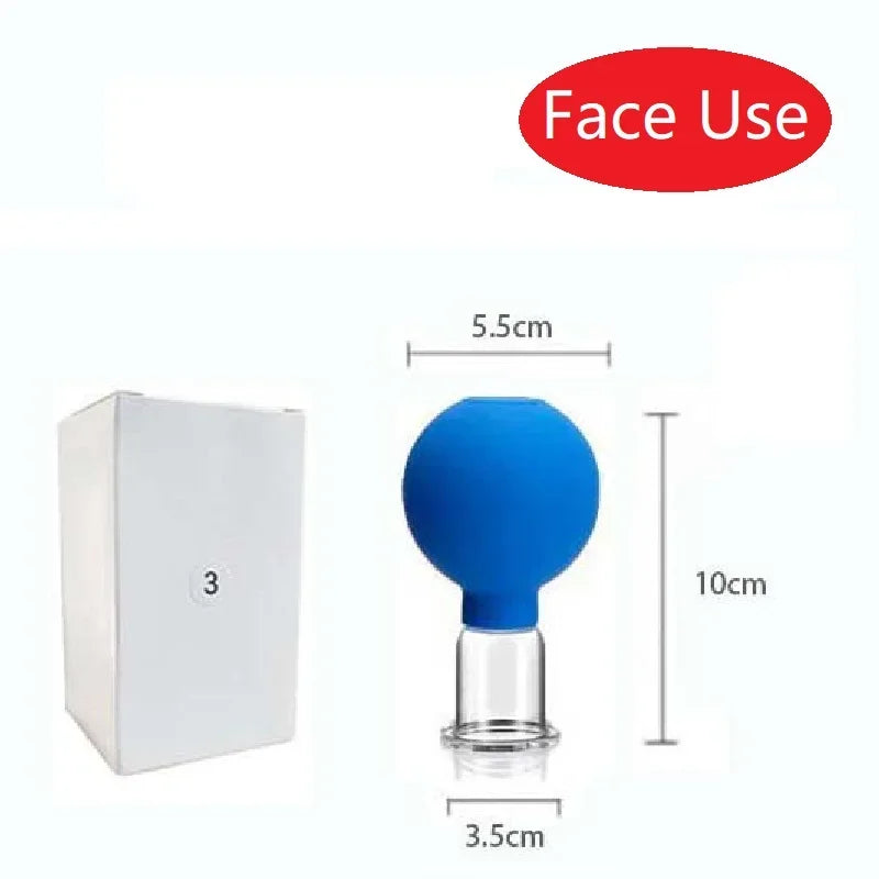 Slimming Face Sucker Vacuum Cupping Jar Cellulite Massager - Palm and Thread