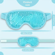 Gel Eye Mask Reusable Beads for Hot & Cold Therapy - Palm and Thread