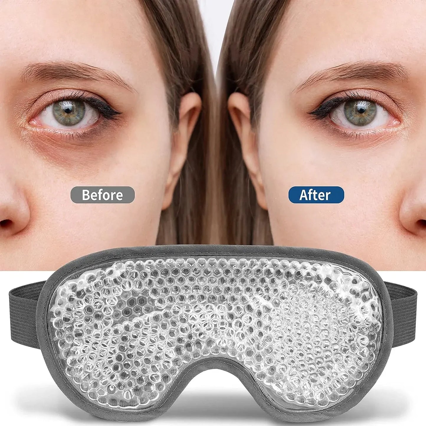 Gel Ice Eye Mask Ice Compress Sleeping Mask - Palm and Thread