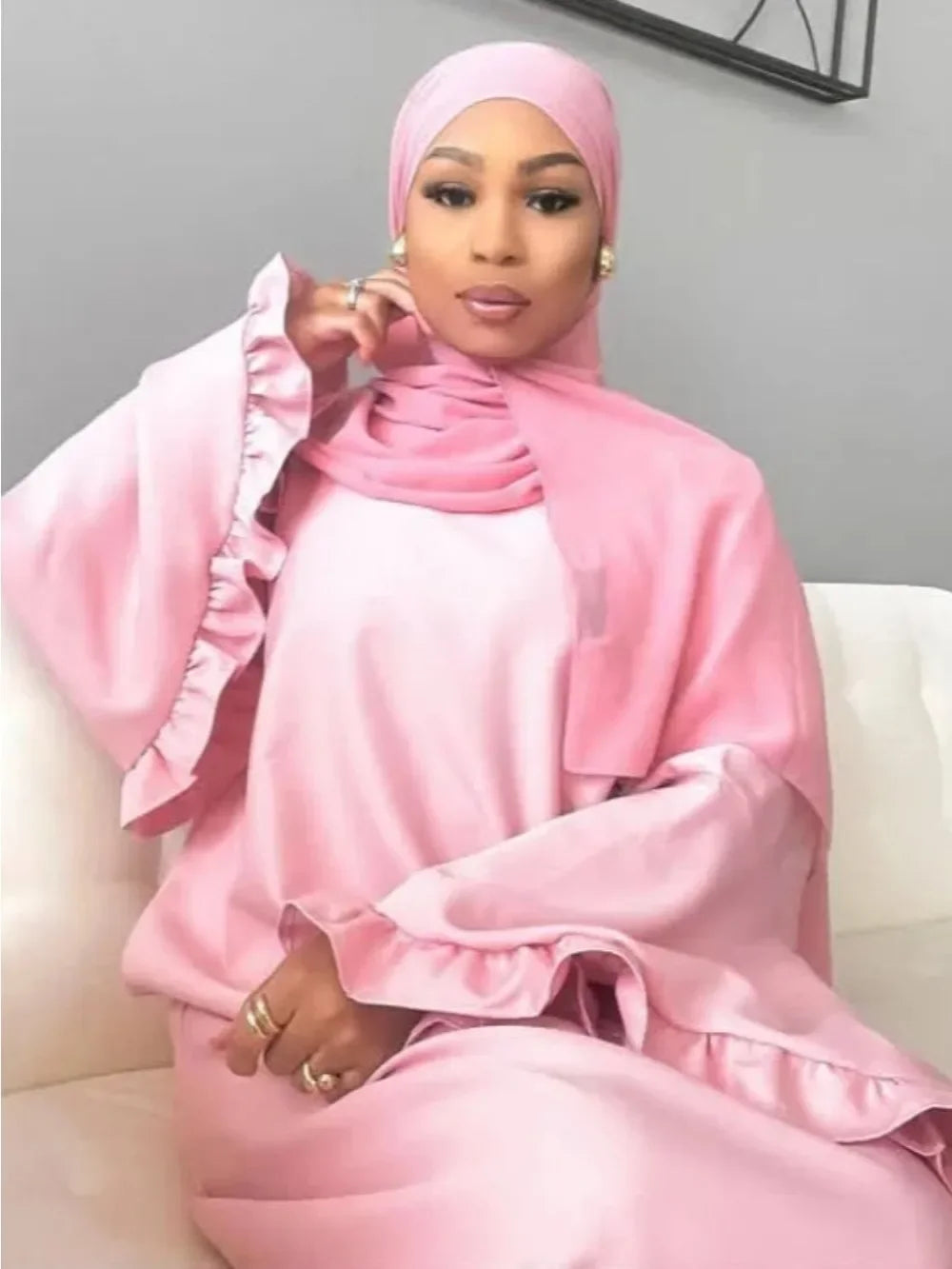 Long Robe Vestidos Largos Abaya - Palm and Thread