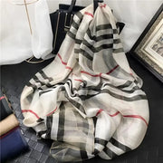 Silk & Wool Four Seasons Scarf - Palm and Thread