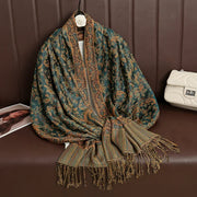 Luxury Brand Cashmere Scarf Printed - Palm and Thread