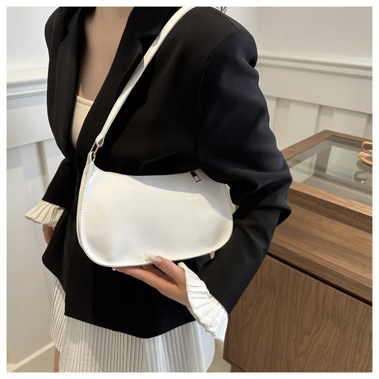 2025 Korean Patent Leather Handbag