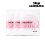 Disposable Plastic Film Full Face Cleaner Mask - Palm and Thread