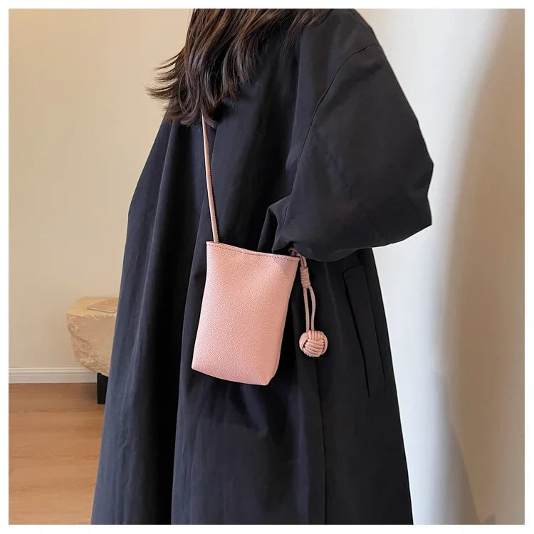 Stylish Small Leather Crossbody Bag