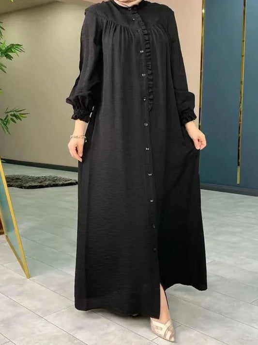 Dress Largos Abaya Longue Vestidos - Palm and Thread