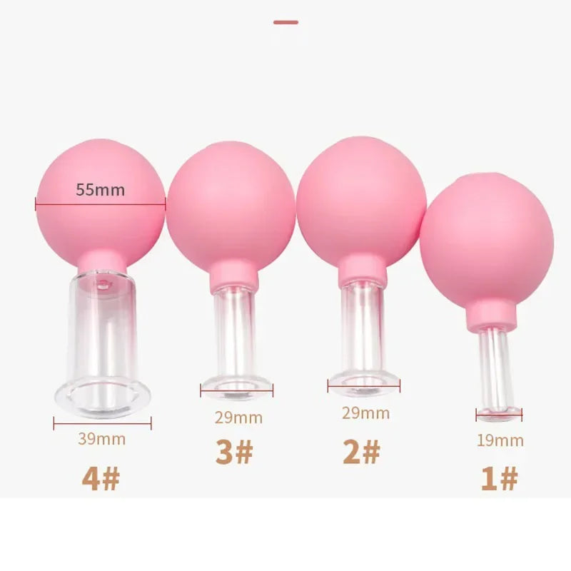 Slimming Face Sucker Vacuum Cupping Jar Cellulite Massager - Palm and Thread