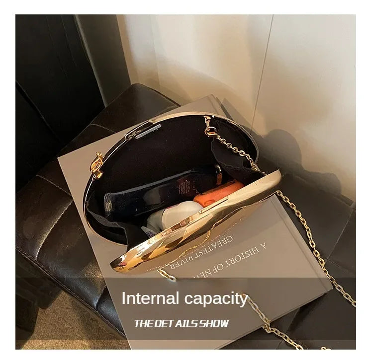 Luxury Acrylic Shell Clutch