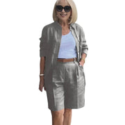 Formal Short Suit Knee Length Pant Outfit - Palm and Thread