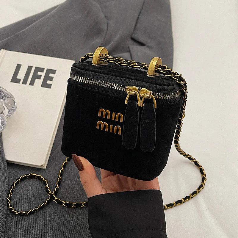 Light luxury high-end niche mini bag new frosted chain - Palm and Thread