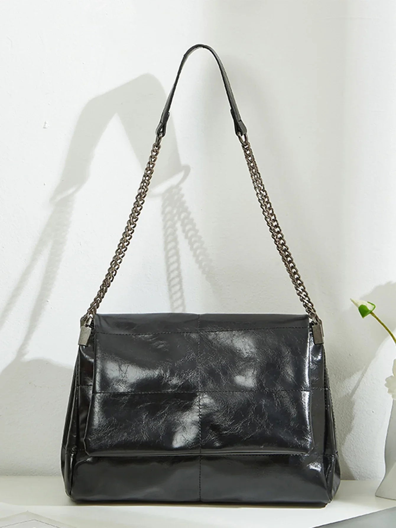 Chain Tote High-End Fashionable Bag - Palm and Thread