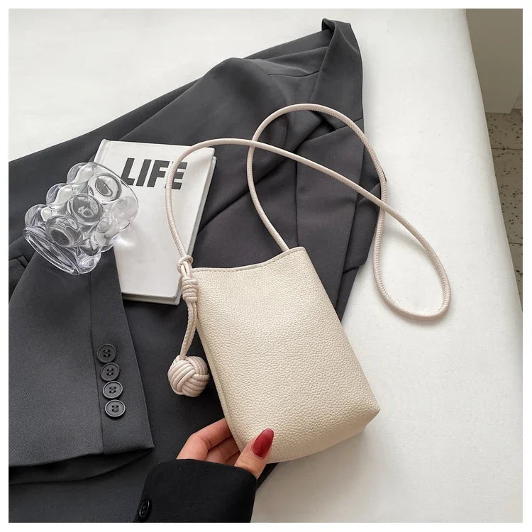 Stylish Small Leather Crossbody Bag