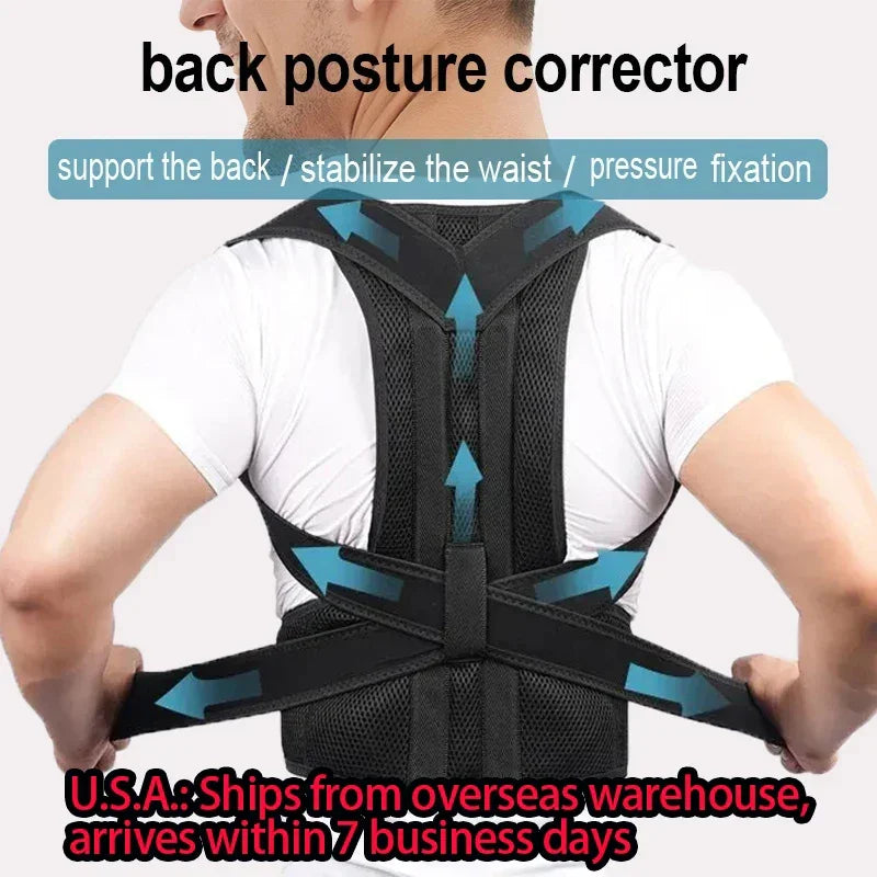 Back Posture Corrector brace - Palm and Thread