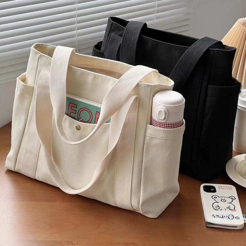 Large Capacity Canvas Tote Bag