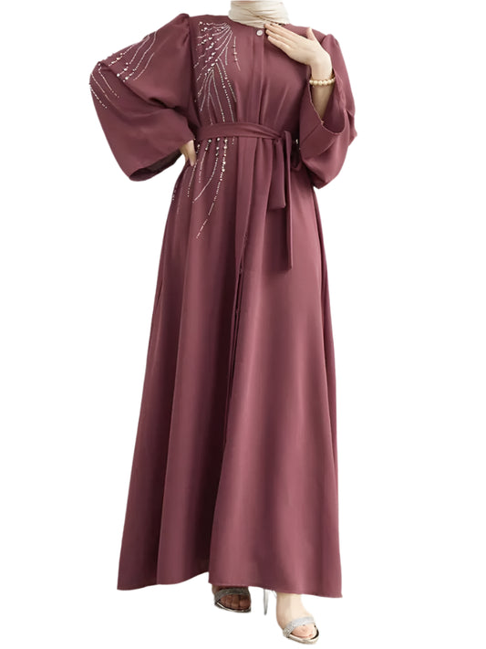 Elegant Abaya Modest Dress - Palm and Thread