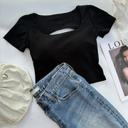Square Neckline crop top - Palm and Thread