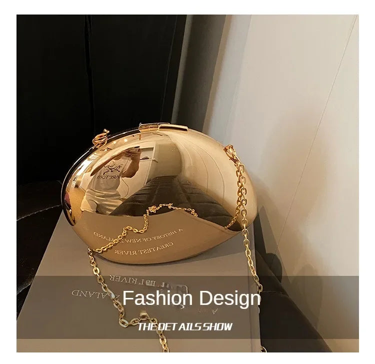 Luxury Acrylic Shell Clutch
