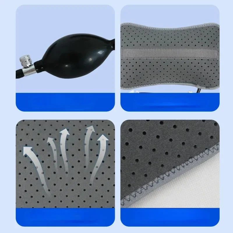 Inflatable Lumbar Support Cushion Portable - Palm and Thread
