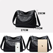 Soft PU Leather Luxury Handbag - Palm and Thread