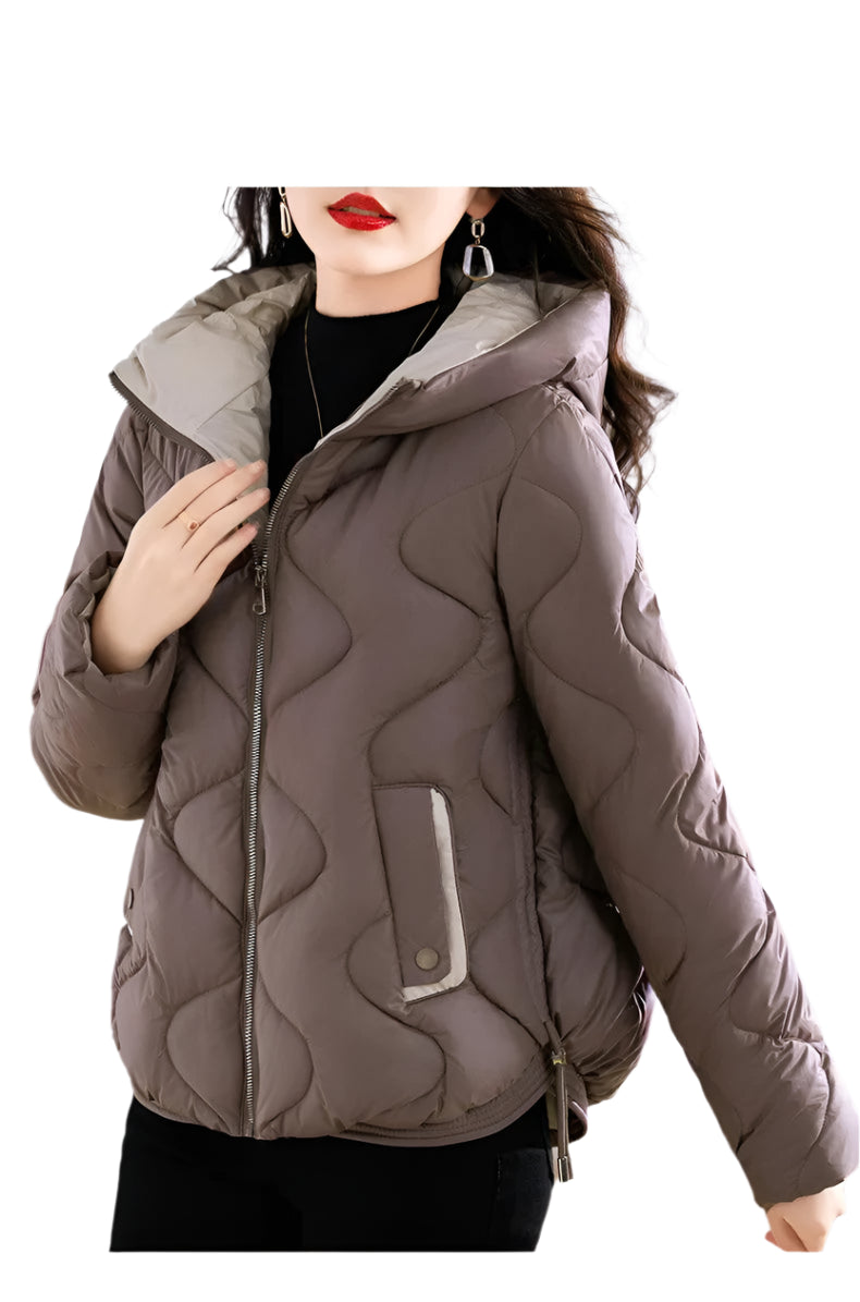 Cotton-padded loose explosive cotton-padded coat - Palm and Thread