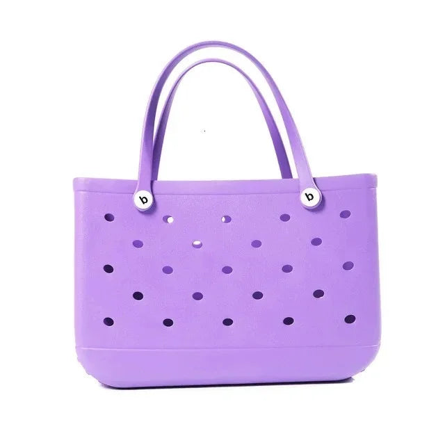 Croc Beach Tote Rubber Waterproof Bag - Palm and Thread